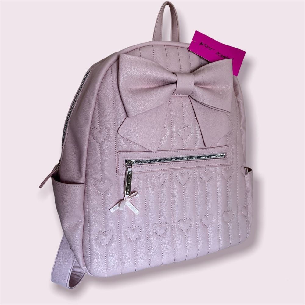 NWT BESTEY JOHNSON BLUSH BACKPACK